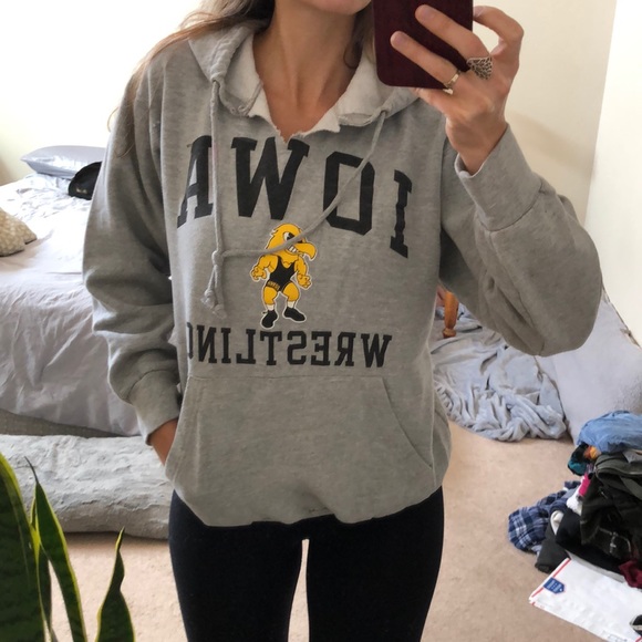 iowa wrestling sweatshirt